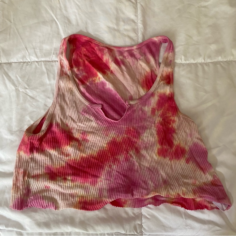 TIE DYE CROPPED TOP